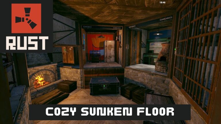 Rust Base Design: The Sunken Floor Round Base