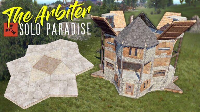 Rust – The Arbiter – A Unique/Simple Rust Solo Base Design